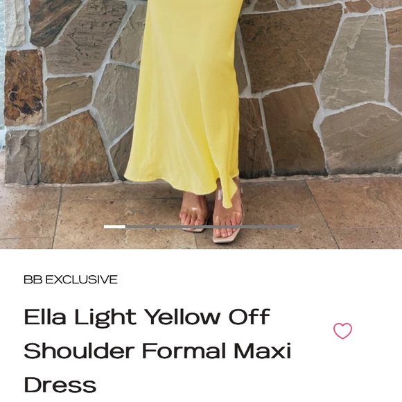 Beginning boutique Ella Off shoulder maxi dress - Picture 5 of 5